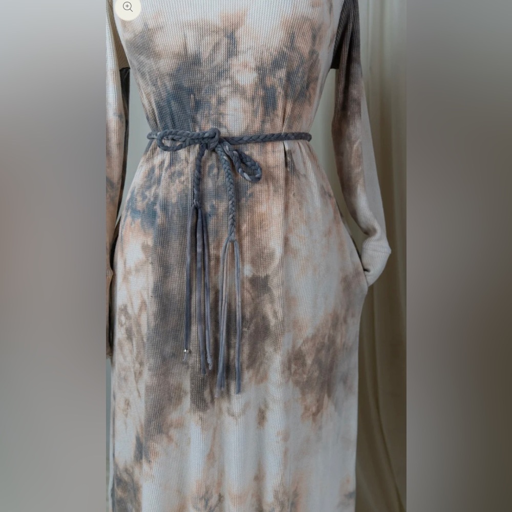 XS/S NWT. Sinew Moon Rosemary Dress. Hemp Thermal